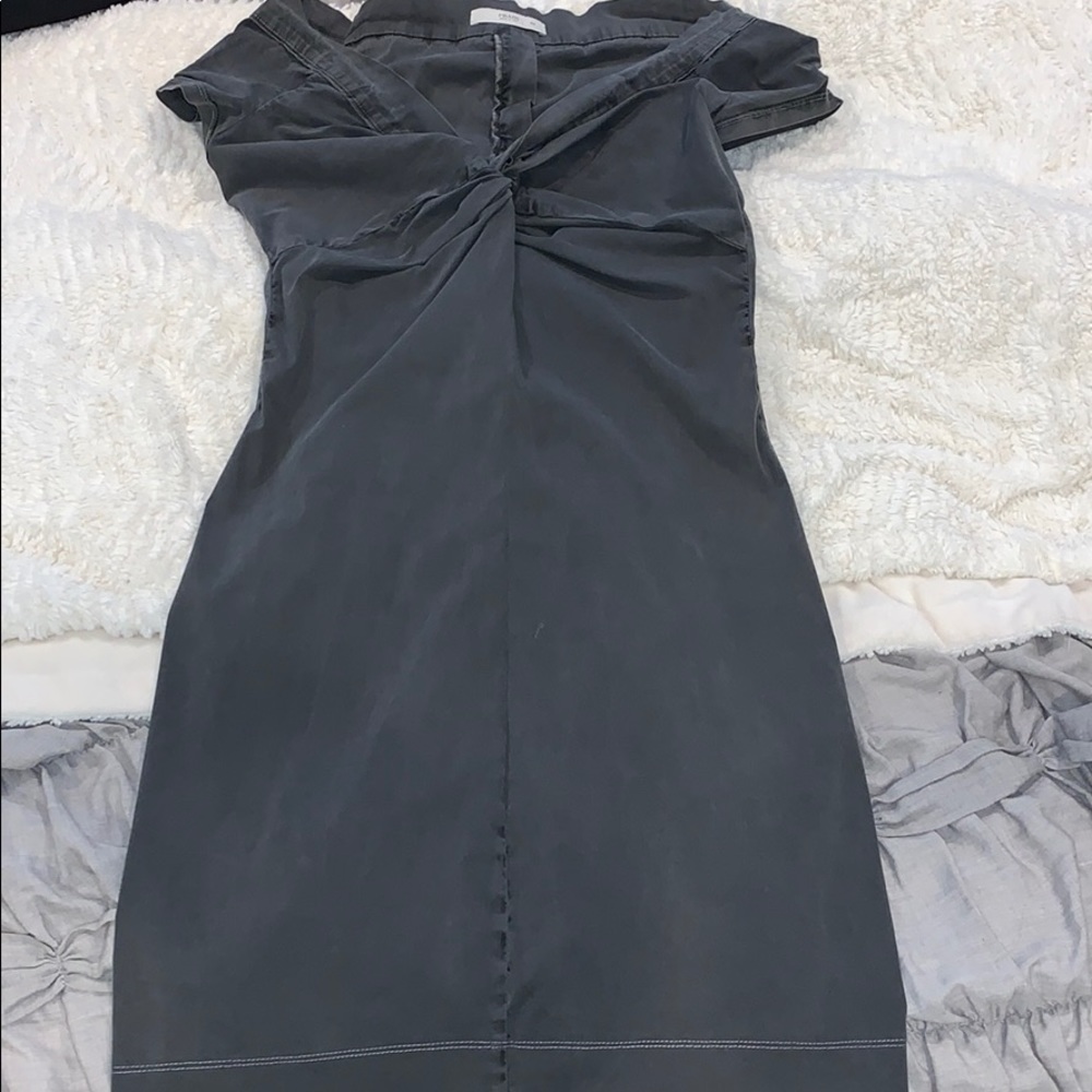 Prada Grey Midi Dress